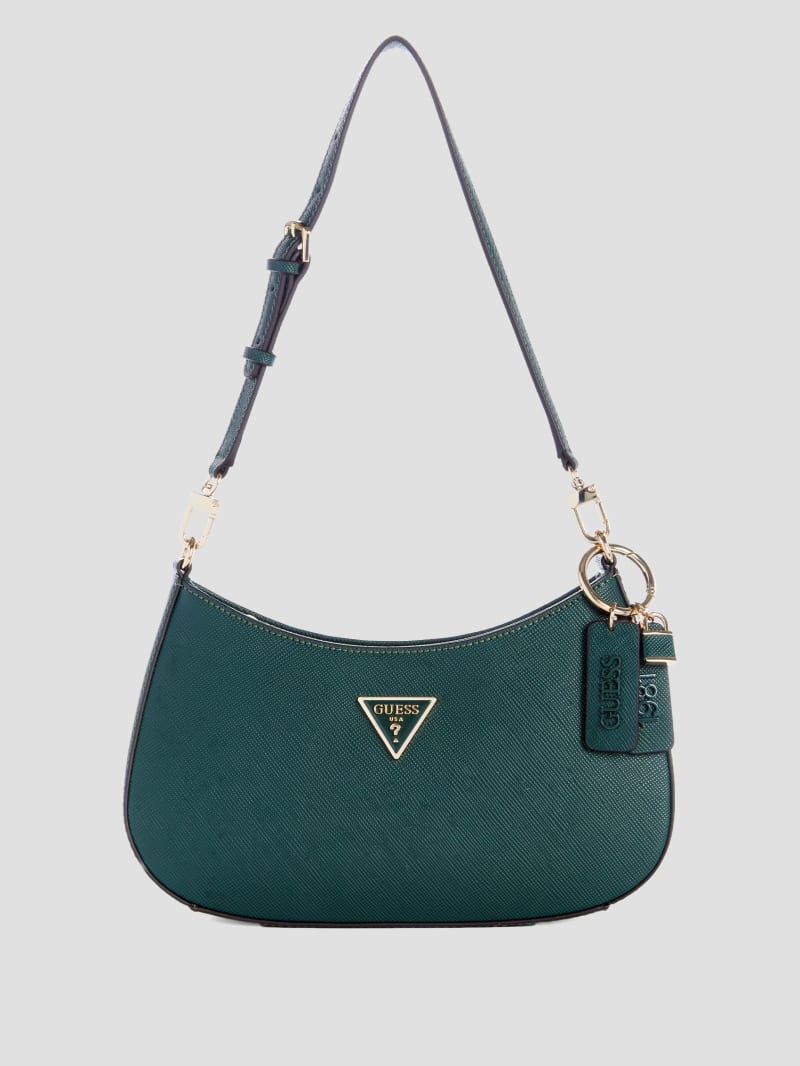 Guess Noelle Shoulder Bag - Forest Green Guess Noelle Shoulder Bag - Forest Green