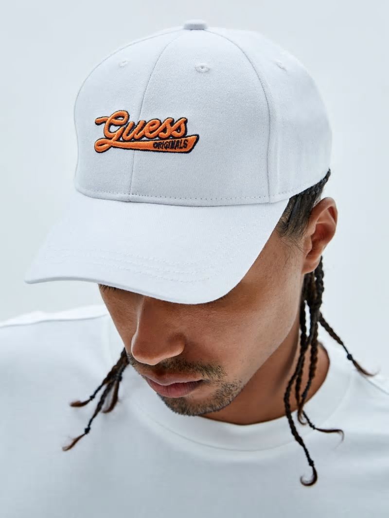 Guess GUESS Originals Dad Hat - Pure White Guess GUESS Originals Dad Hat - Pure White