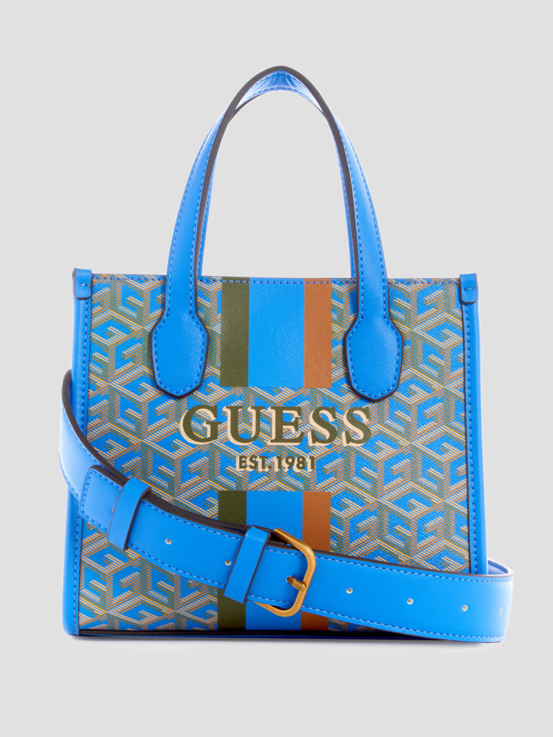 Guess Silvana Mini Totes - Aquatic Logo Guess Silvana Mini Totes - Aquatic Logo