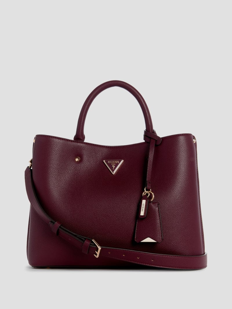 Guess Meridian Girlfriend Satchel - Antique Medium Wash Guess Meridian Girlfriend Satchel - Antique Medium Wash