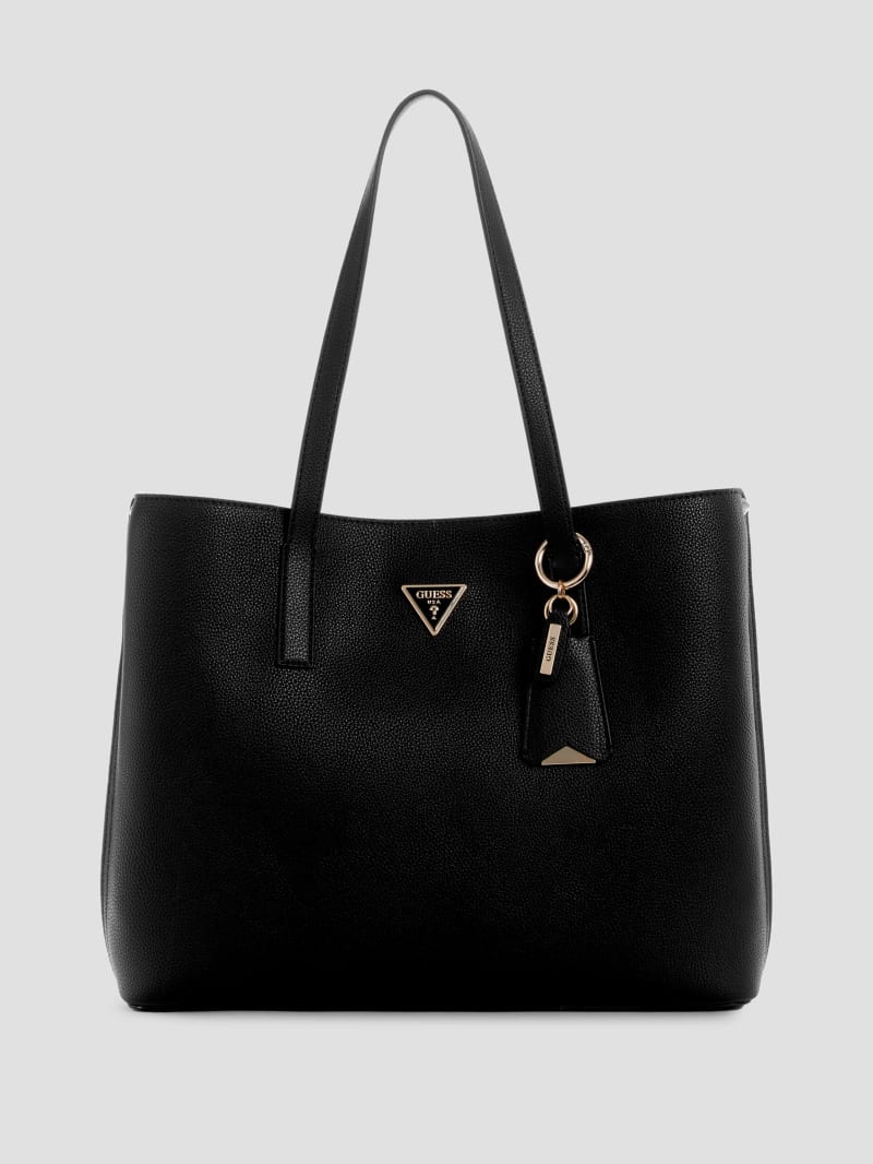 Guess Meridian Girlfriend Tote - Black Floral Print Guess Meridian Girlfriend Tote - Black Floral Print