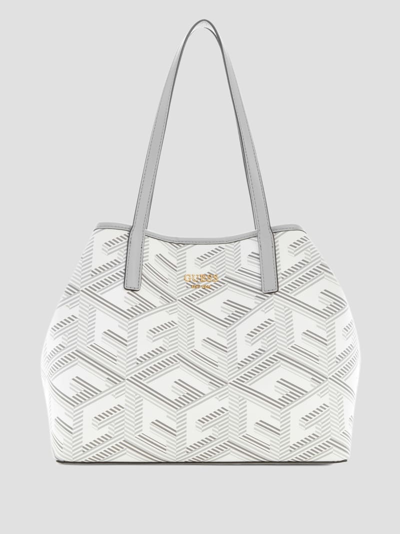 Guess Vikky G Cube Tote - Steel Guess Vikky G Cube Tote - Steel