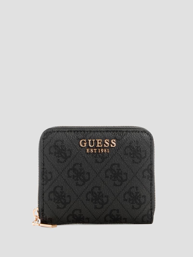 Guess Laurel Small Zip-Around Wallet - Cloud Wash Guess Laurel Small Zip-Around Wallet - Cloud Wash