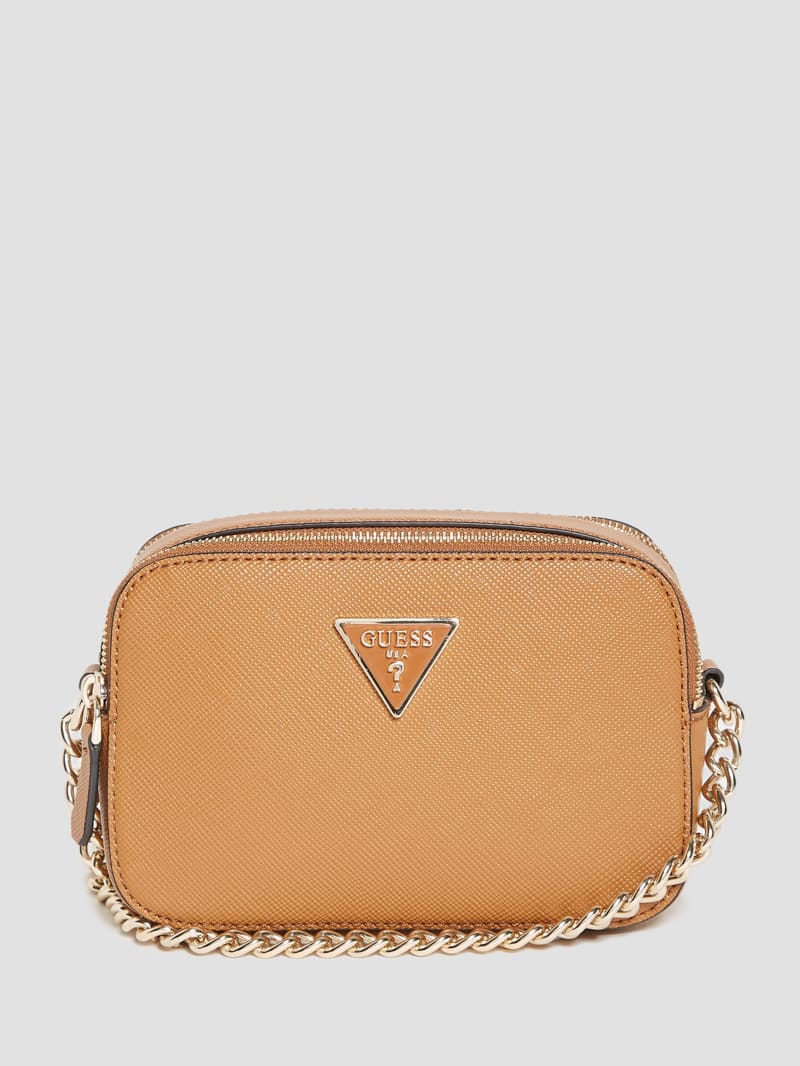 Guess Noelle Camera Crossbody - Light Cognac Guess Noelle Camera Crossbody - Light Cognac