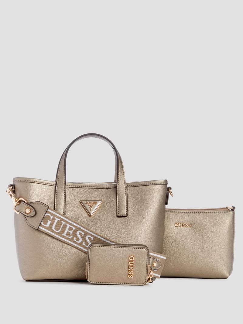 Guess Latona Mini Tote Set - Pewter Guess Latona Mini Tote Set - Pewter