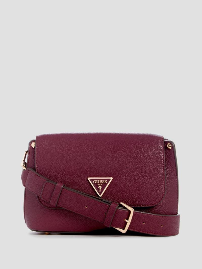 Guess Meridian Fold-Over Shoulder Bag - Antique Medium Wash Guess Meridian Fold-Over Shoulder Bag - Antique Medium Wash