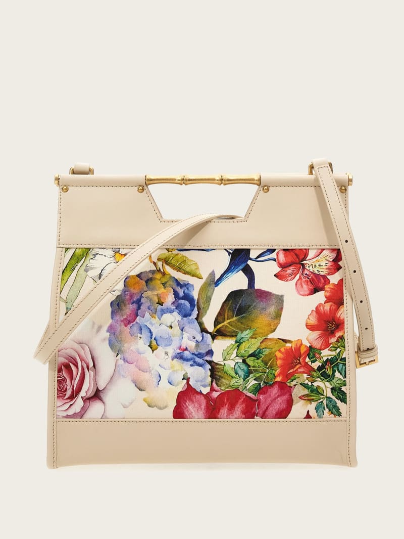 Guess Alia Printed Tote - Paper Guess Alia Printed Tote - Paper