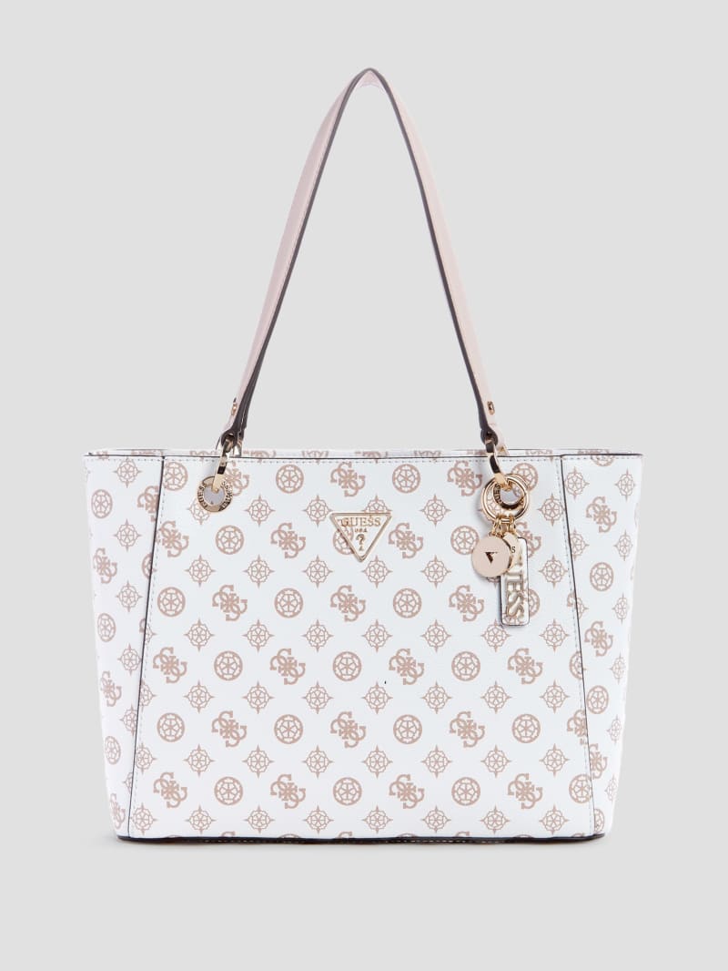 Guess Noelle Peony Logo Small Noel Tote - Willow Guess Noelle Peony Logo Small Noel Tote - Willow