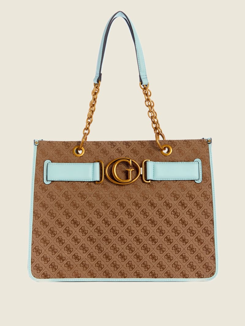 Guess Aviana Tote - Latte/Surf Guess Aviana Tote - Latte/Surf