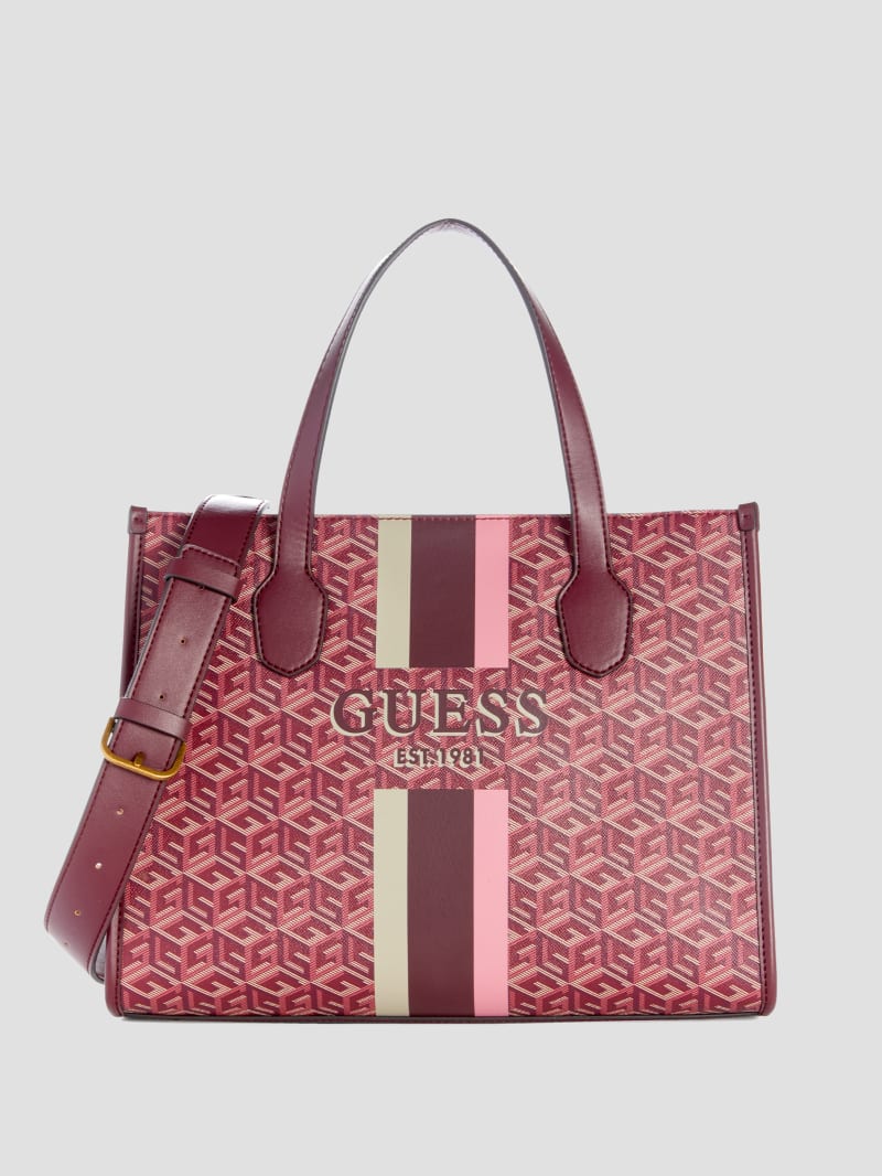 Guess Silvana G Cube Tote - Montego Wash Guess Silvana G Cube Tote - Montego Wash