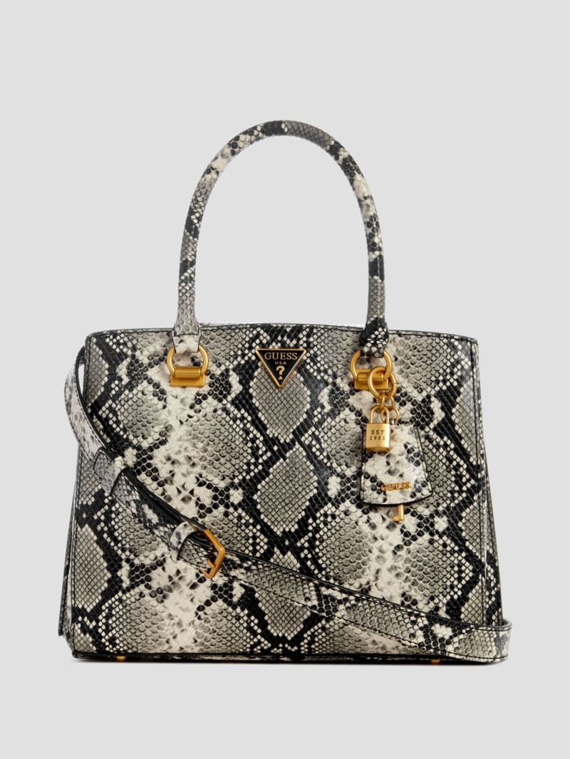 Guess Ales Girlfriend Satchel - Bc Whisker Wash Guess Ales Girlfriend Satchel - Bc Whisker Wash