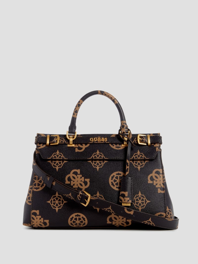 Guess Sestri Peony Luxury Satchel - 820 Melon Guess Sestri Peony Luxury Satchel - 820 Melon