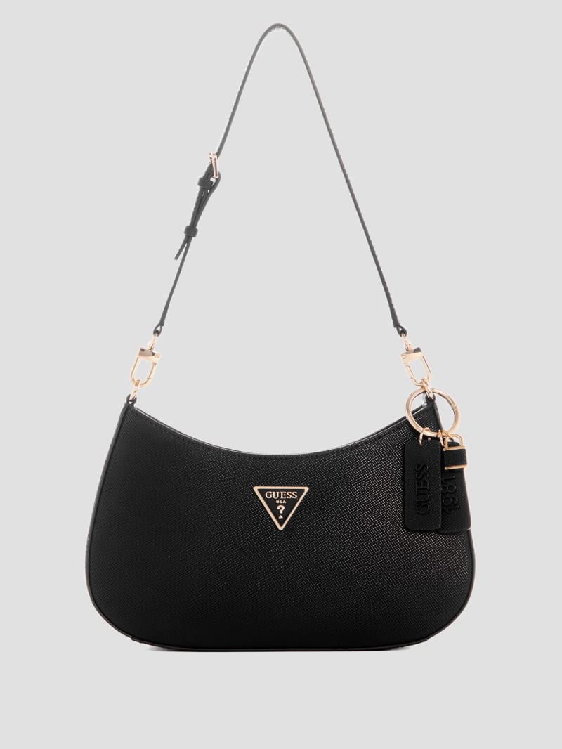 Guess Noelle Shoulder Bag - Black Guess Noelle Shoulder Bag - Black
