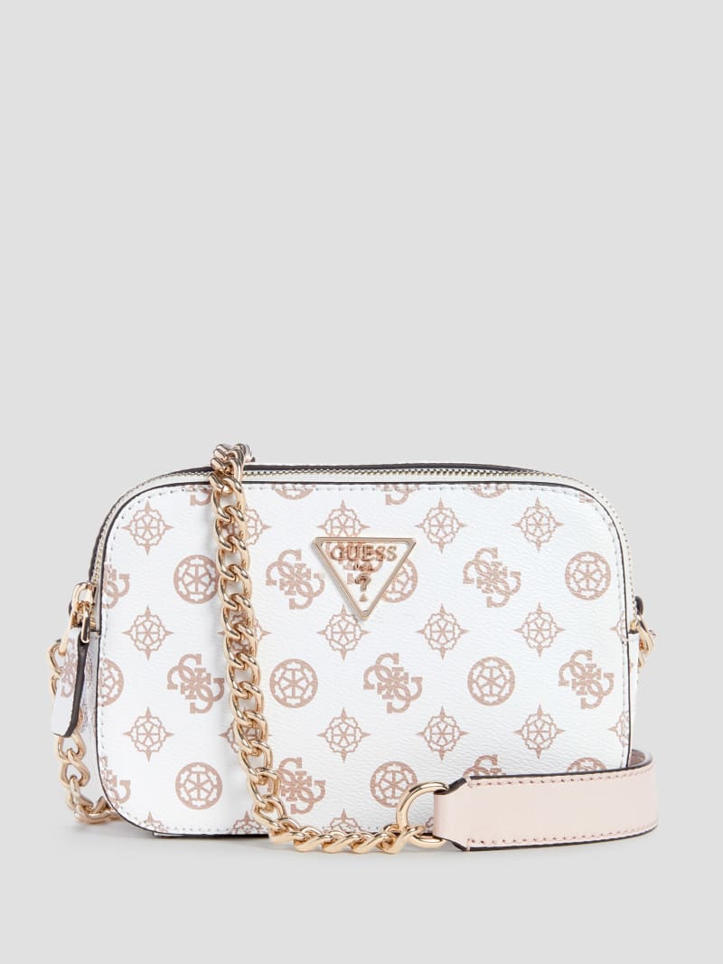 Guess Noelle Peony Logo Camera Crossbody - Willow Guess Noelle Peony Logo Camera Crossbody - Willow