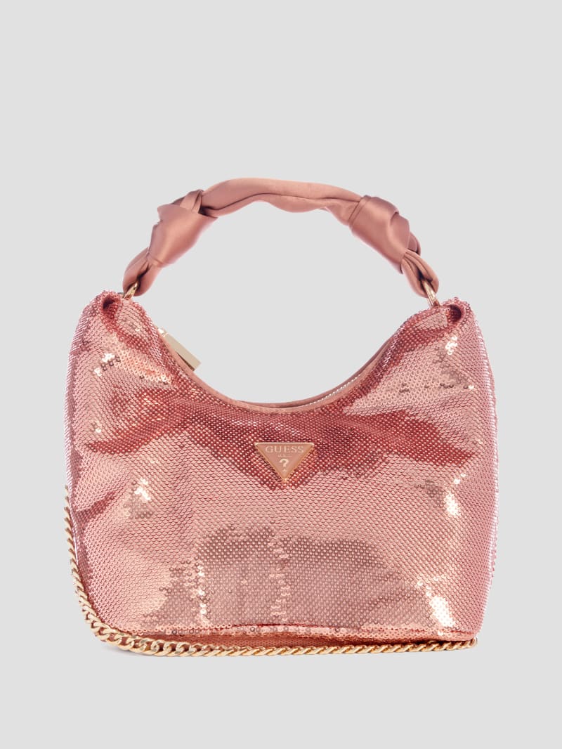 Guess Velina Sequin Hobo Bag - Metallic Guess Velina Sequin Hobo Bag - Metallic