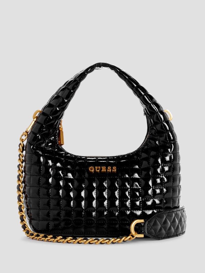 Guess Tia Hobo Bag - Black Guess Tia Hobo Bag - Black