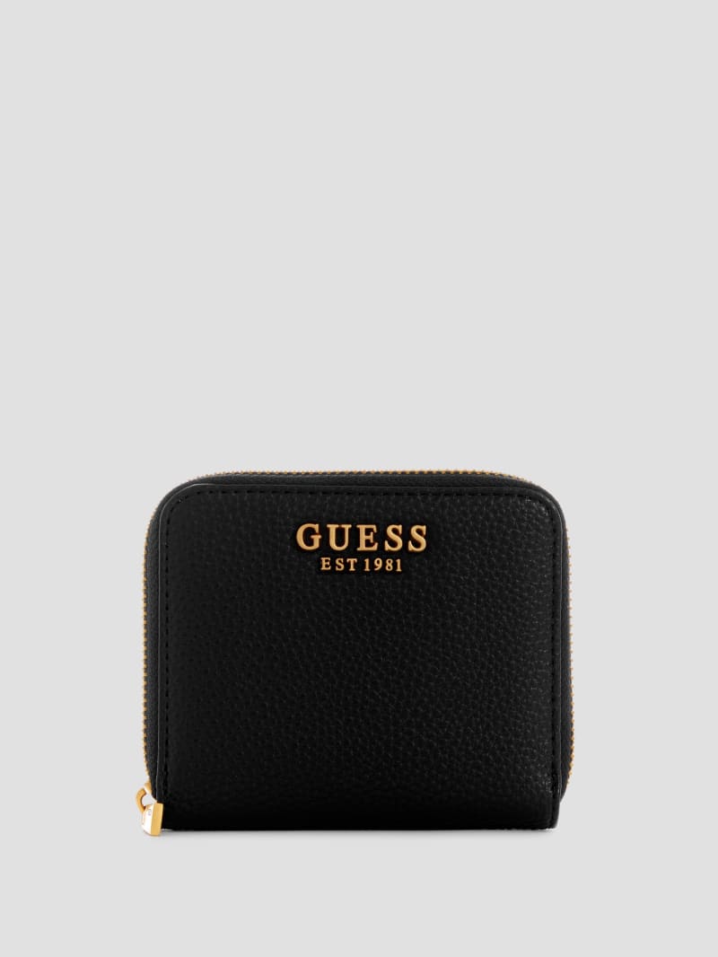 Guess Laryn Small Zip-Around Wallet - Black Guess Laryn Small Zip-Around Wallet - Black