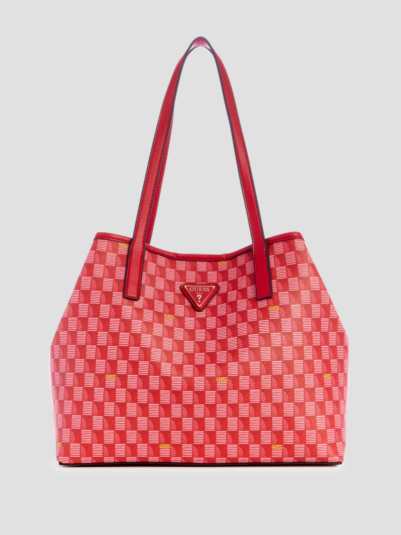 Guess Vikky Geo Signature Tote - Pink Guess Vikky Geo Signature Tote - Pink