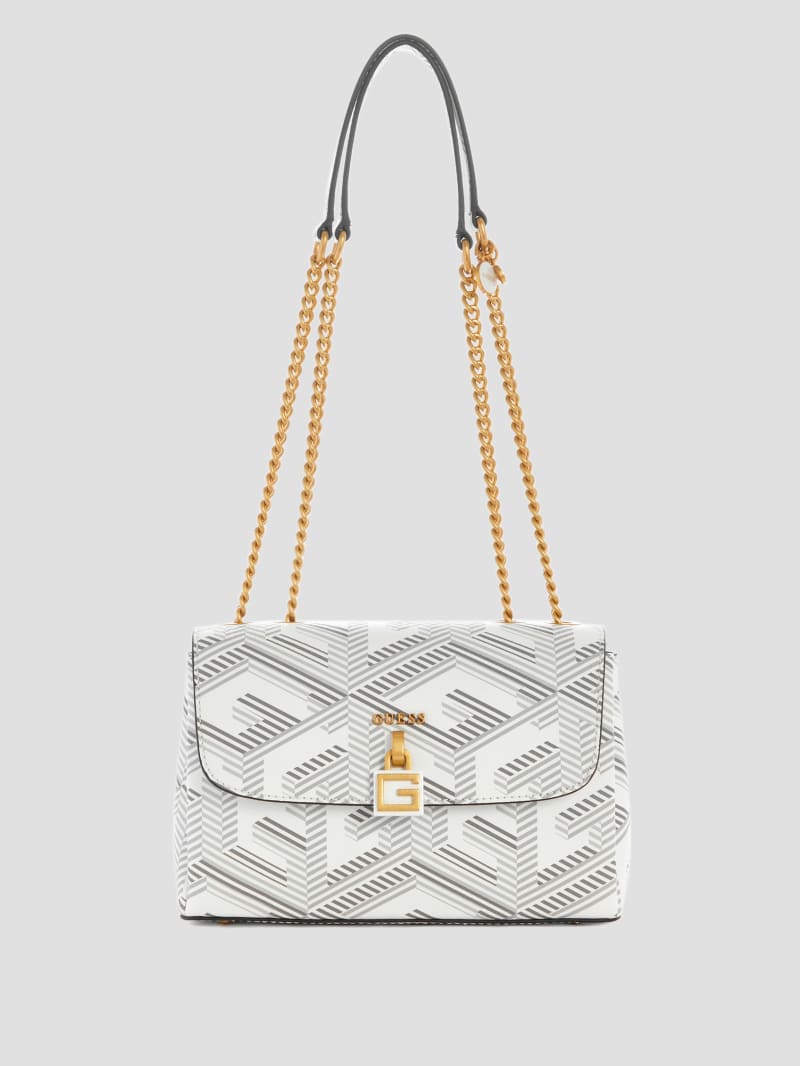 Guess Montreal G Cube Convertible Crossbody - Steel Guess Montreal G Cube Convertible Crossbody - Steel