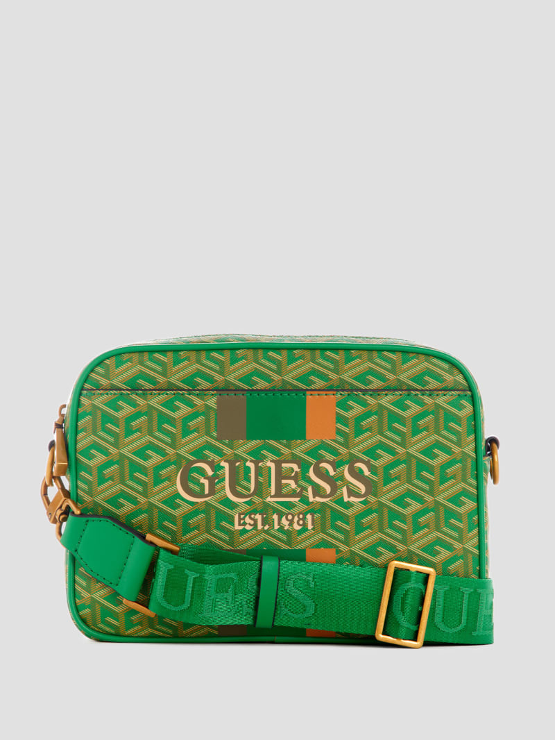 Guess Vikky Camera Bag - Forest Logo Guess Vikky Camera Bag - Forest Logo