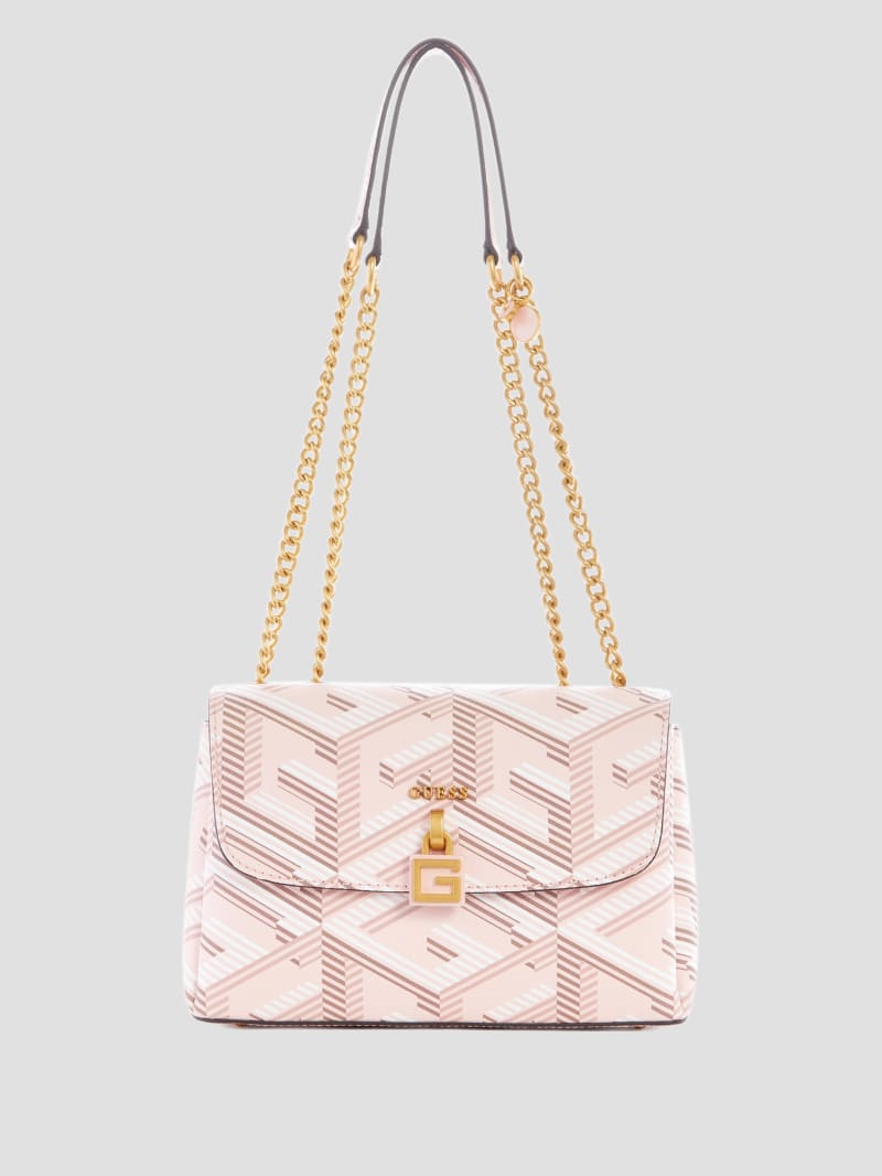 Guess Montreal G Cube Convertible Crossbody - Pearl Guess Montreal G Cube Convertible Crossbody - Pearl