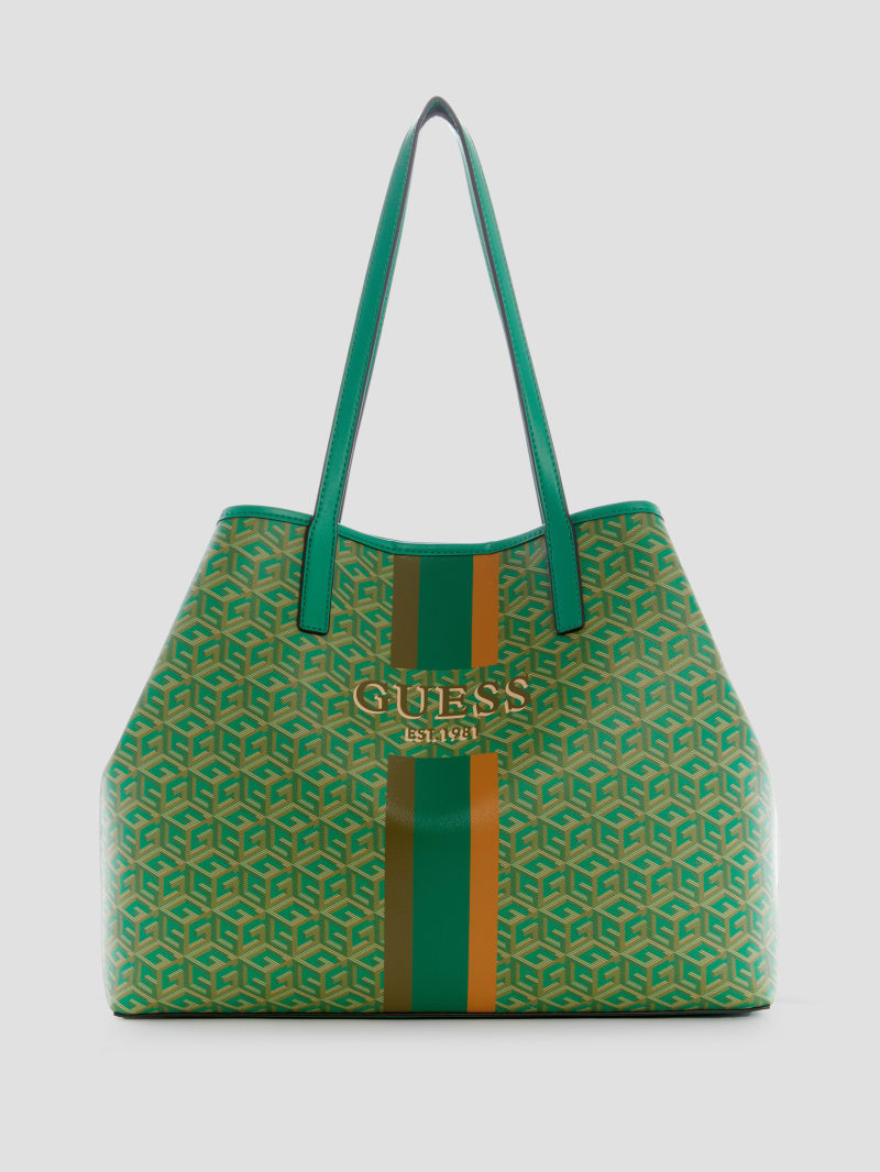 Guess Vikky Large Tote - Forest Logo Guess Vikky Large Tote - Forest Logo