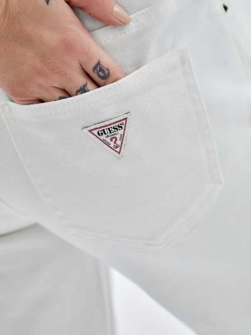 Guess GUESS Originals Kit Bootcut Jeans - Go Aged White Wash Guess GUESS Originals Kit Bootcut Jeans - Go Aged White Wash