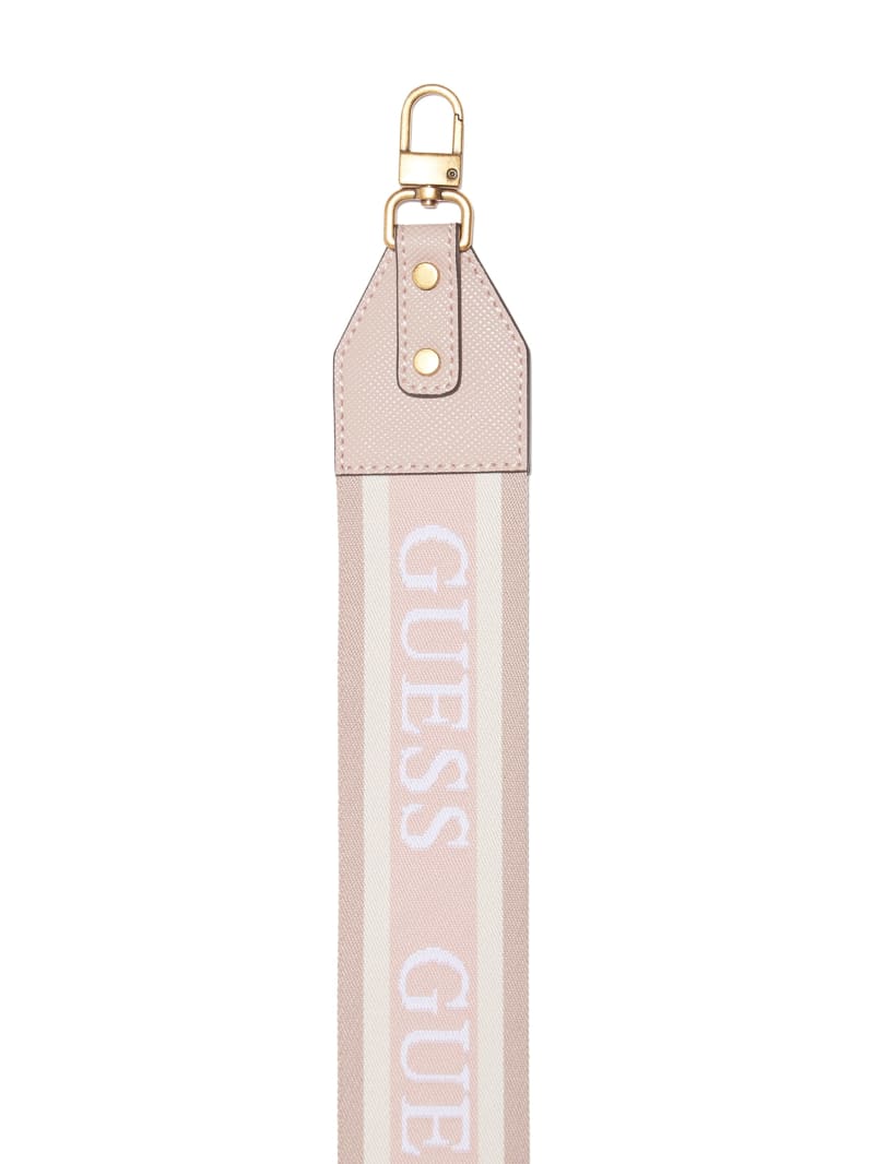 Guess Logo Crossbody Strap - Rose Pink Guess Logo Crossbody Strap - Rose Pink