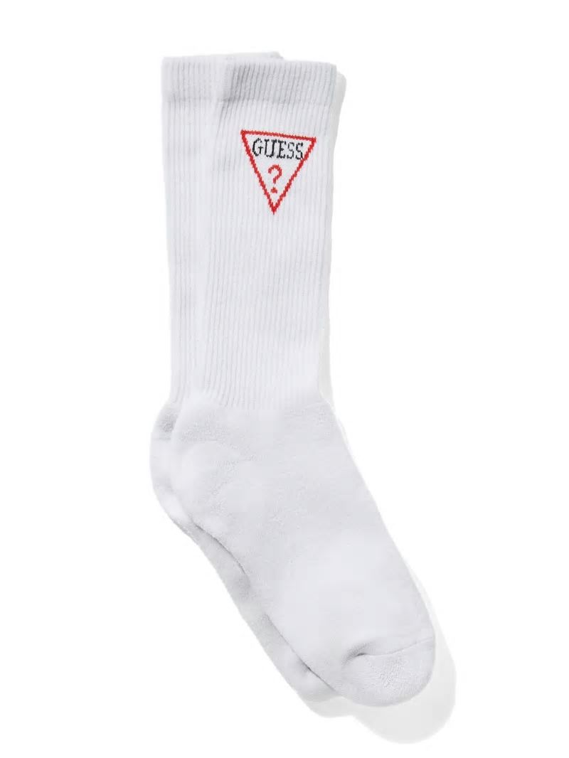 Guess GUESS Originals Paolo Logo Socks - Pure White Guess GUESS Originals Paolo Logo Socks - Pure White