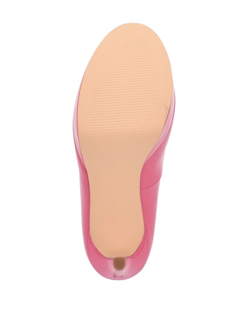 Guess Cacei Peep-Toe Stiletto Heels - Medium Pink Guess Cacei Peep-Toe Stiletto Heels - Medium Pink