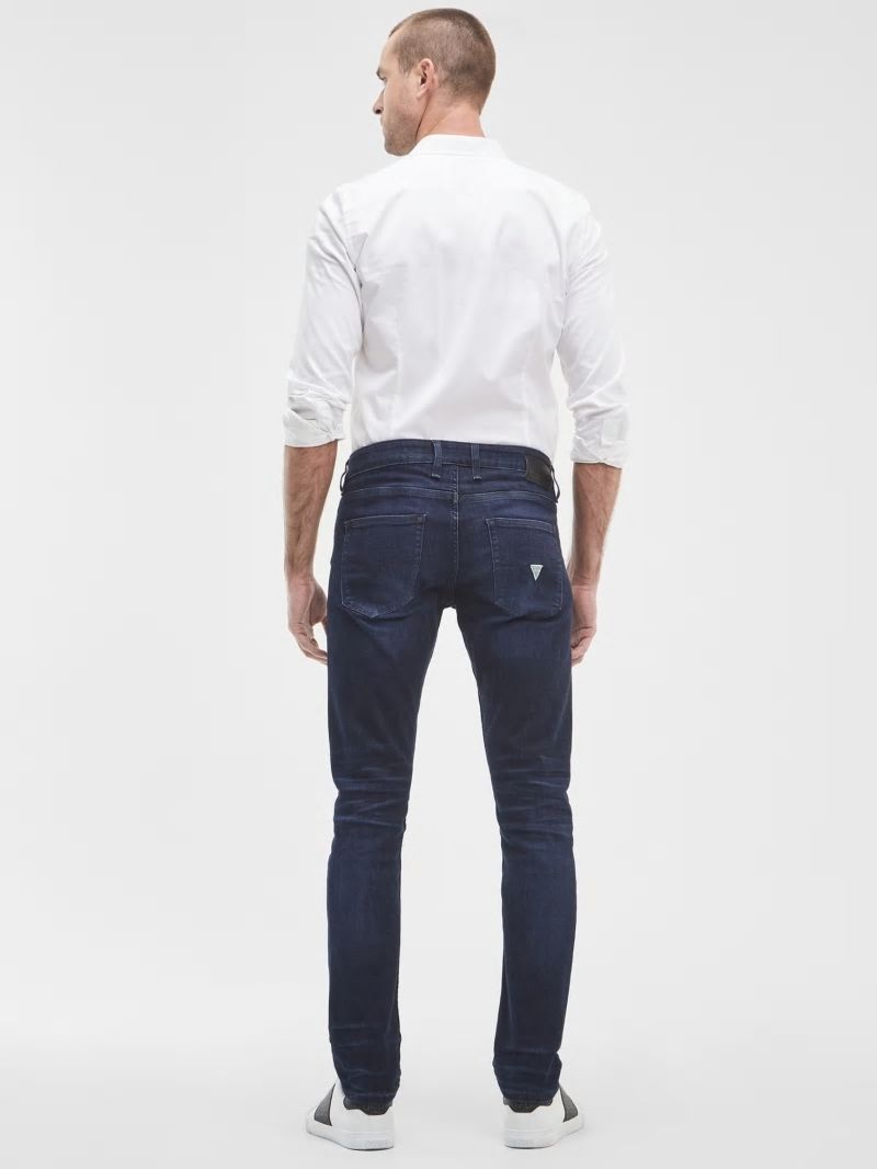 Guess Tapered Jeans - Ringer Wash Indigo Guess Tapered Jeans - Ringer Wash Indigo