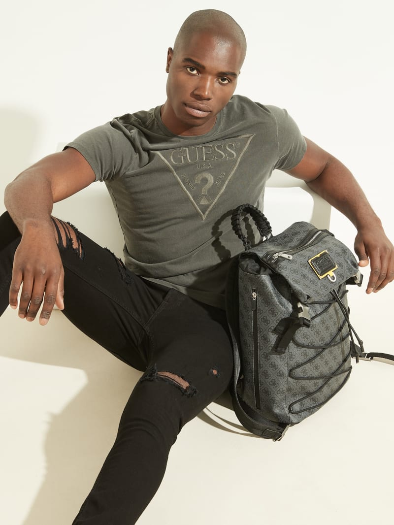 Guess Salameda Backpack - Black Floral Print Guess Salameda Backpack - Black Floral Print