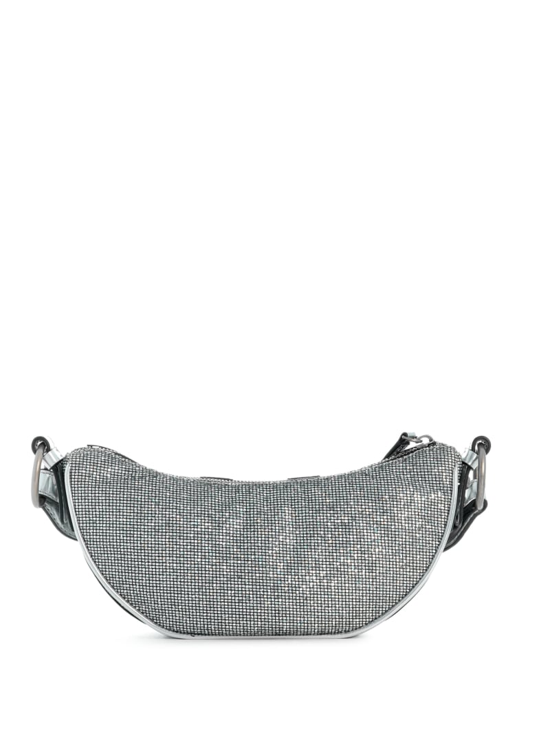 Guess Vintage Victoria Rhinestone Crossbody - Silver Guess Vintage Victoria Rhinestone Crossbody - Silver