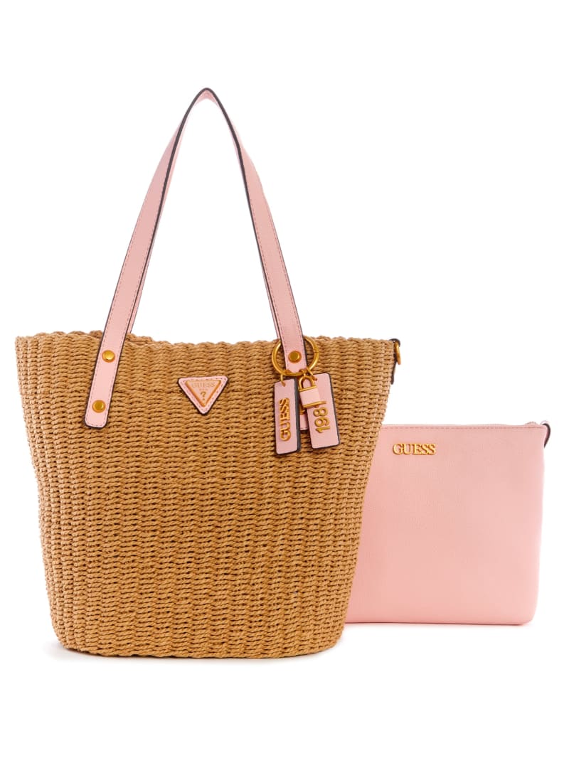 Guess Lilica Shopper Tote - Medium Orange Guess Lilica Shopper Tote - Medium Orange