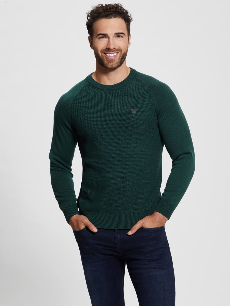 Guess Eco Alec Wool-Blend Sweater - Alpine Grove Guess Eco Alec Wool-Blend Sweater - Alpine Grove