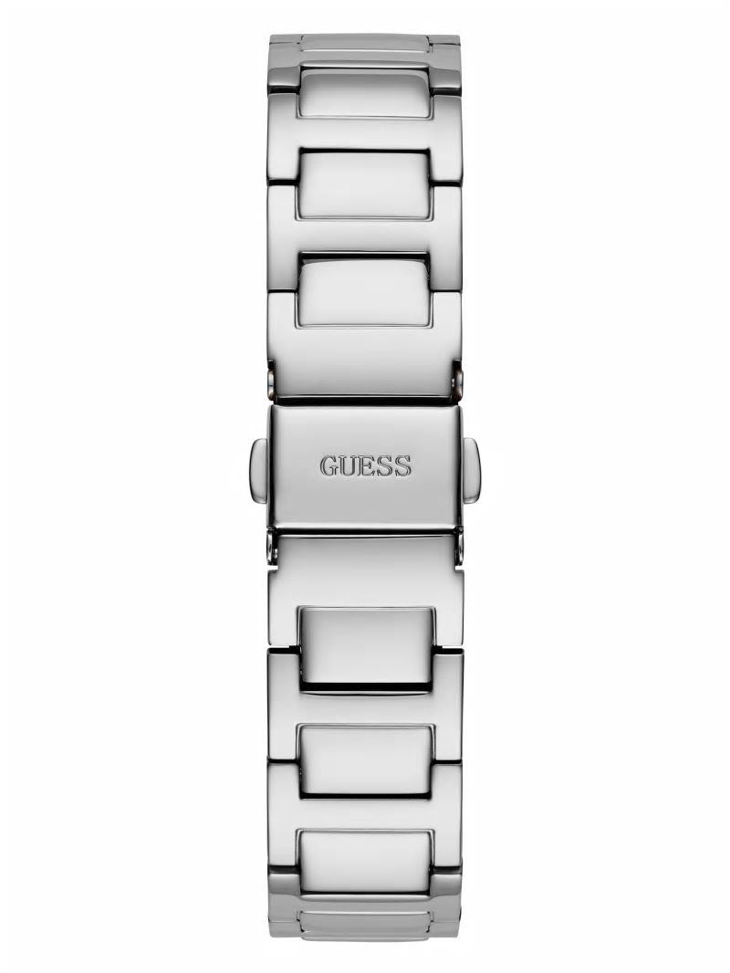 Guess Silver-Tone and Crystal Analog Watch - Silver Guess Silver-Tone and Crystal Analog Watch - Silver