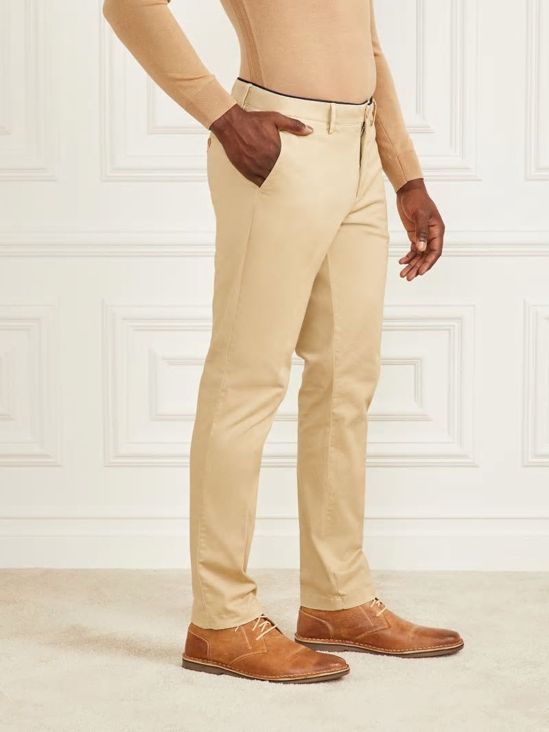 Guess Armando Chino Pant - Herb Tan Guess Armando Chino Pant - Herb Tan