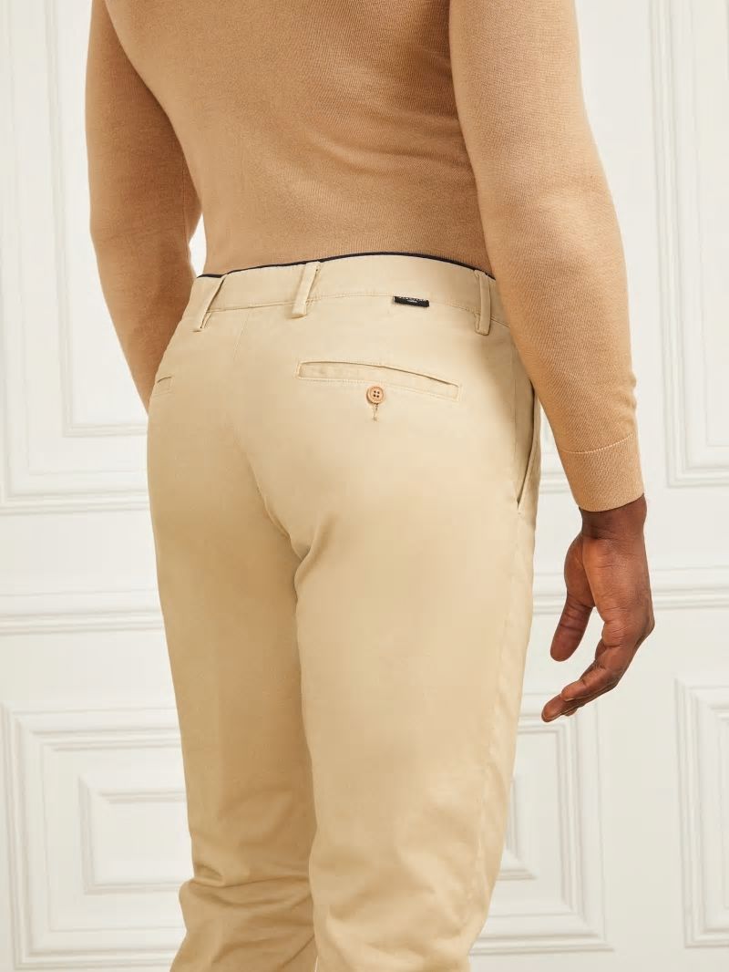 Guess Armando Chino Pant - Herb Tan Guess Armando Chino Pant - Herb Tan