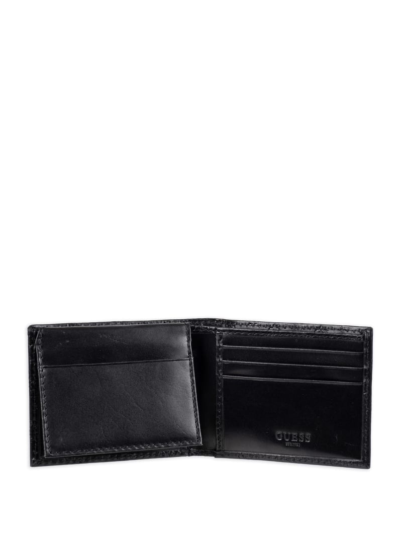 Guess Pasko Passcase - Black Snakeskin Guess Pasko Passcase - Black Snakeskin