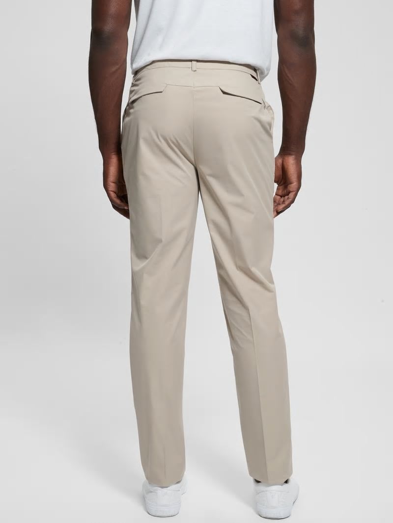 Guess Tech-Stretch Chino Pants - Pasadena Stone Guess Tech-Stretch Chino Pants - Pasadena Stone