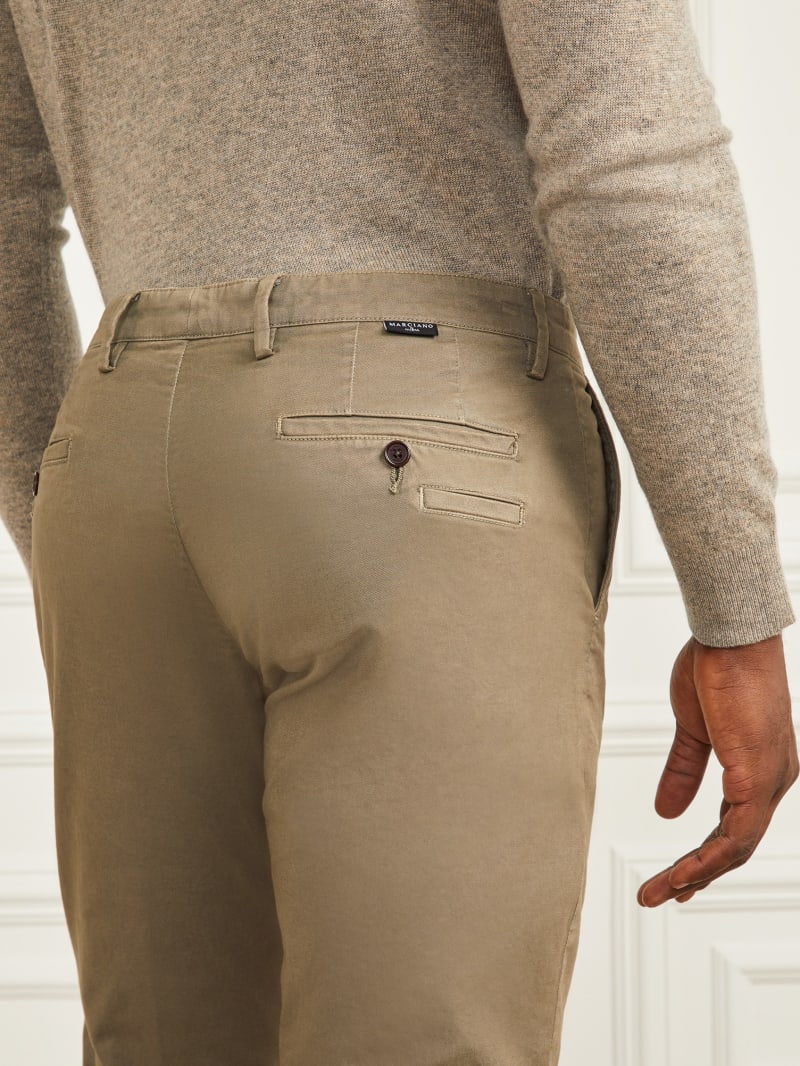 Guess Eco Hugh Easy Chino Pant - Green Canteen Guess Eco Hugh Easy Chino Pant - Green Canteen