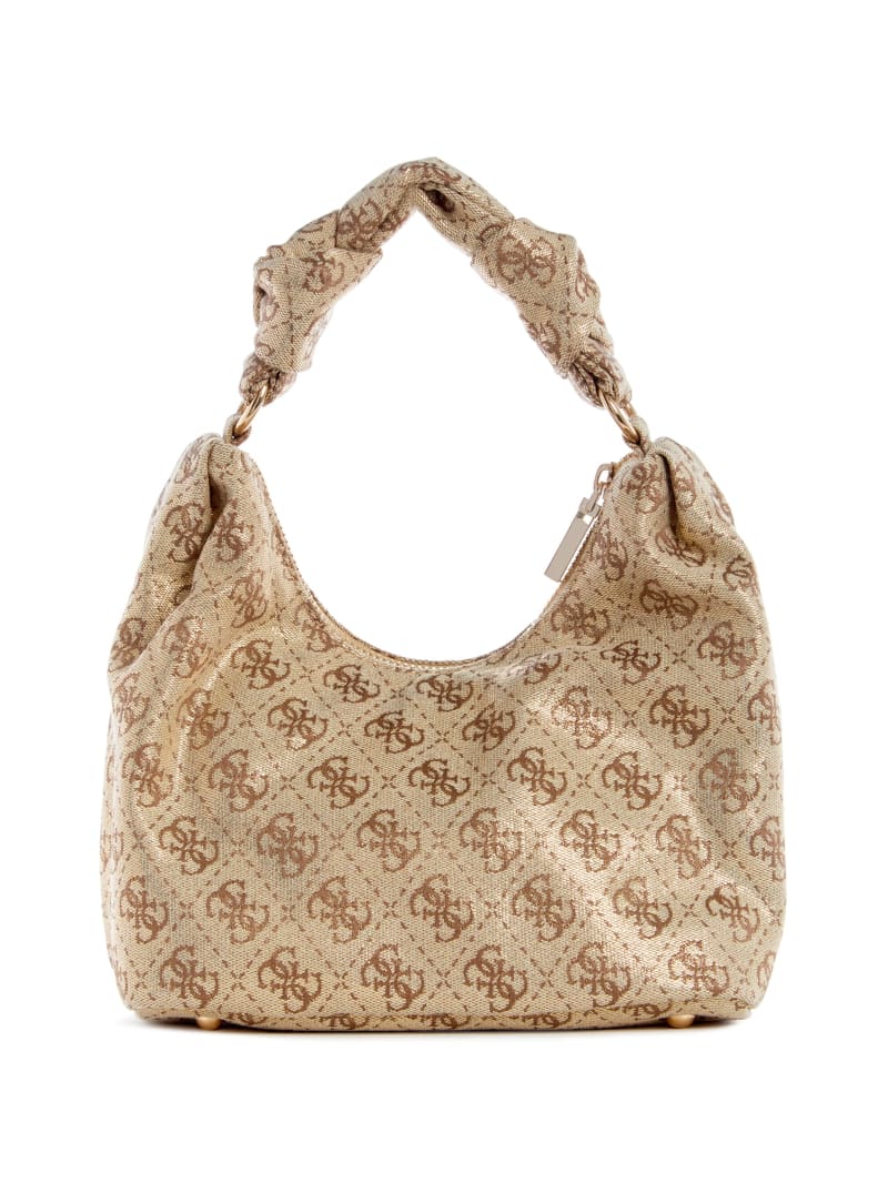 Guess Velina Quattro G Hobo Bag - Monogram Wash Guess Velina Quattro G Hobo Bag - Monogram Wash
