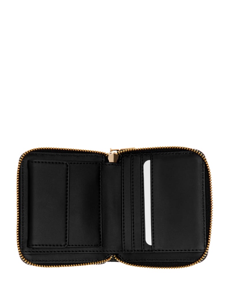 Guess Ginevra Logo Small Zip-Around Wallet - Cloud Wash Guess Ginevra Logo Small Zip-Around Wallet - Cloud Wash
