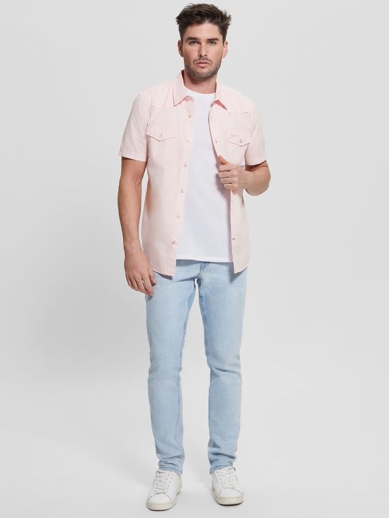 Guess Nottingham Shirt - Blush Cotton Guess Nottingham Shirt - Blush Cotton