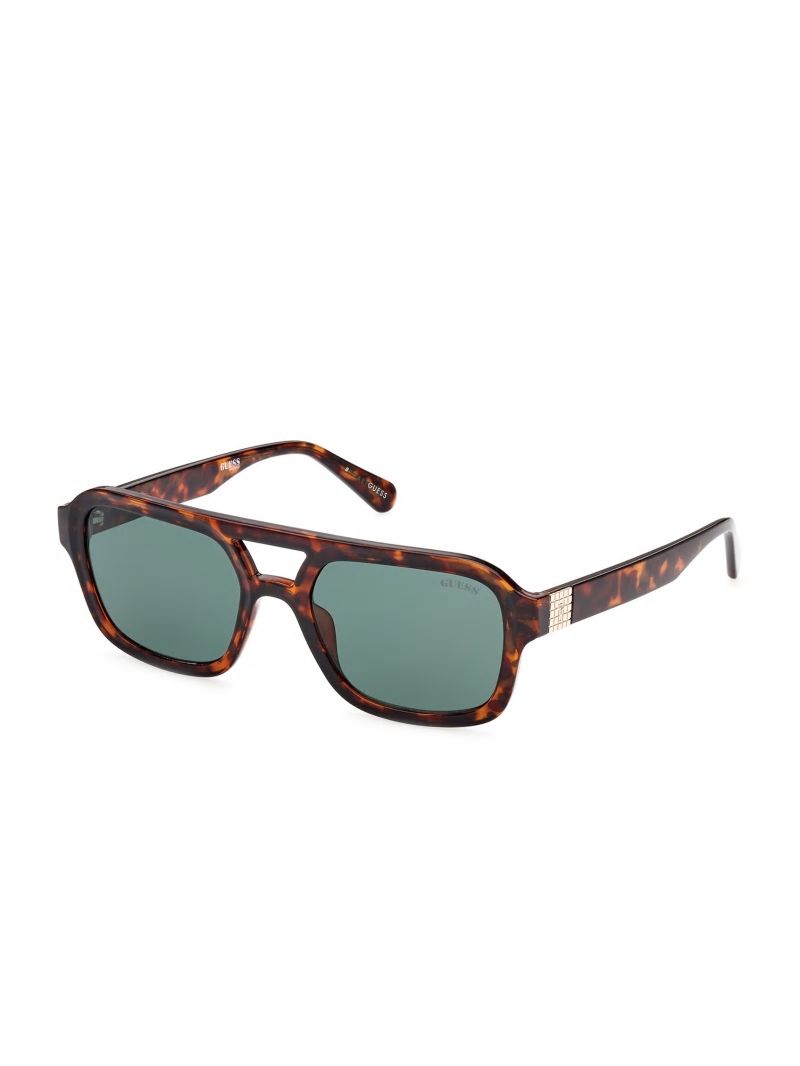 Guess GUESS Originals Aviator Sunglasses - 53n Tort Guess GUESS Originals Aviator Sunglasses - 53n Tort