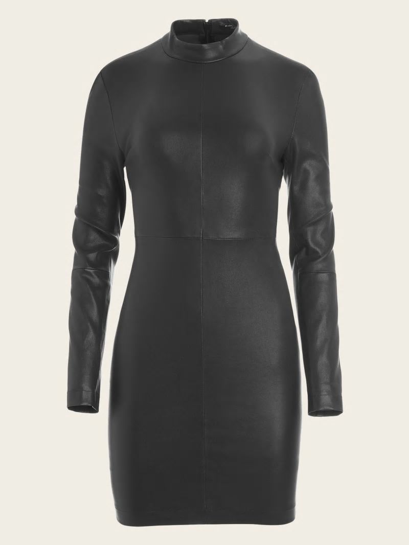 Guess Elite Leather Dress - Black Guess Elite Leather Dress - Black