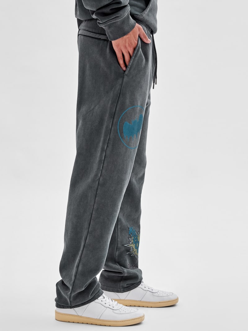 Guess GUESS Originals x Batman Graphic Joggers - Jet Black Multi Guess GUESS Originals x Batman Graphic Joggers - Jet Black Multi