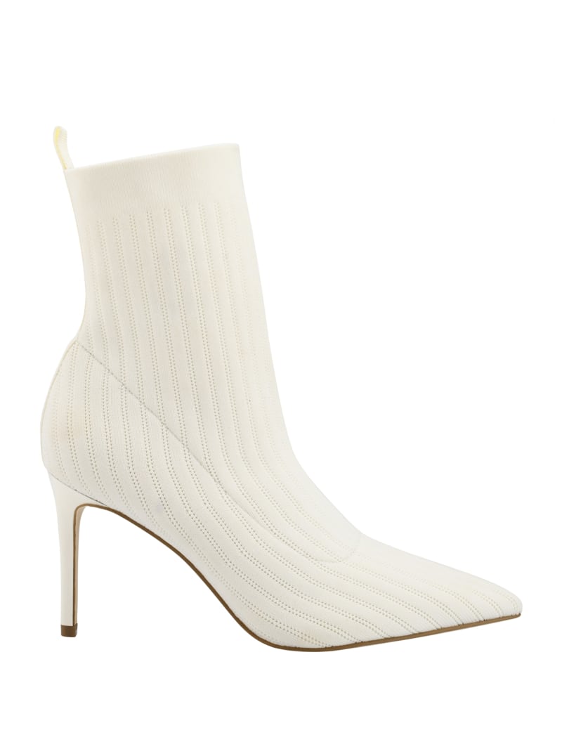 Guess Dallyna Knit Sock Bootie - Ivory 150 Guess Dallyna Knit Sock Bootie - Ivory 150