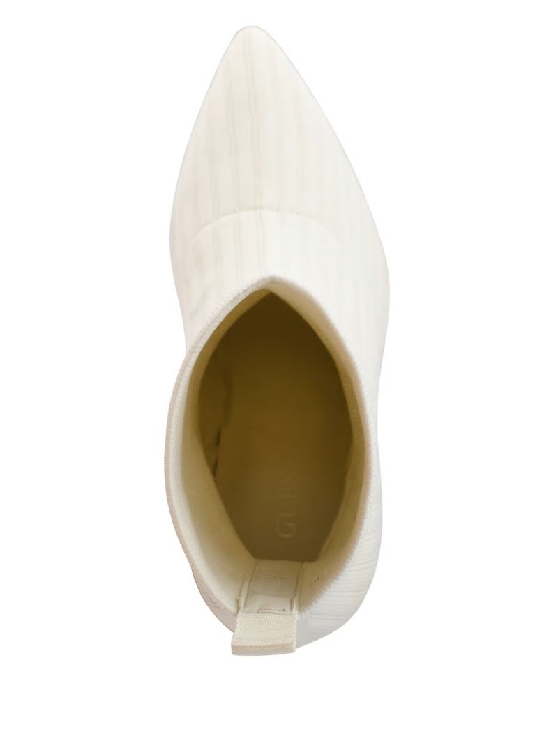 Guess Dallyna Knit Sock Bootie - Ivory 150 Guess Dallyna Knit Sock Bootie - Ivory 150