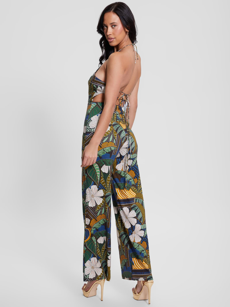 Guess Eco Lori Open-Back Jumpsuit - Tropical Traveler Guess Eco Lori Open-Back Jumpsuit - Tropical Traveler
